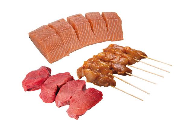 Vlees, vis, gevogelte en vleesvervangers