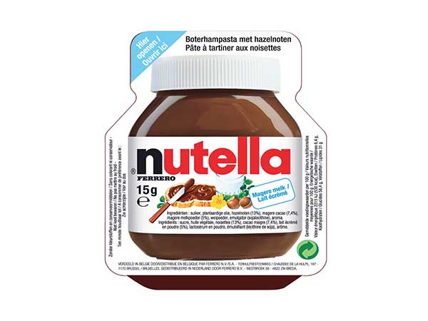 NUTELLA MONO CUPS 15GR X120ST