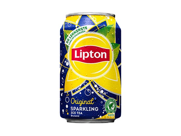 Tray Fl Lipton ice tea sparkl 24x33cl