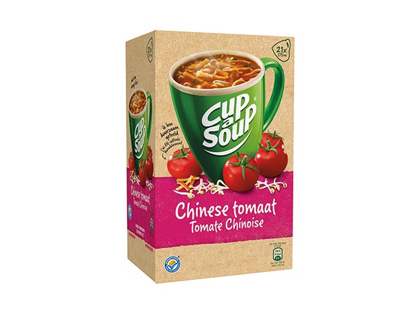 CUP A SOUP CHINEESE TOMAAT 175ML X21ST