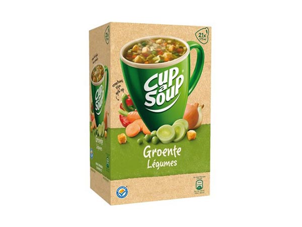 CUP A SOUP GROENTEN 175ML X21ST