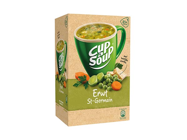 CUP A SOUP ERWTEN 175ML X21ST