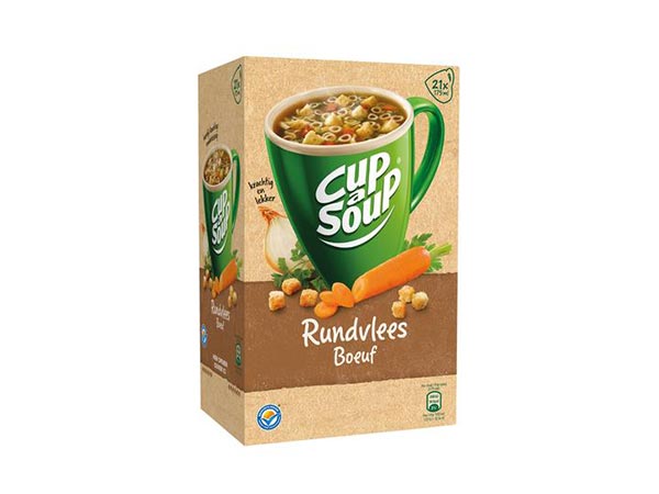 CUP A SOUP RUNDVLEES 175ML X21ST