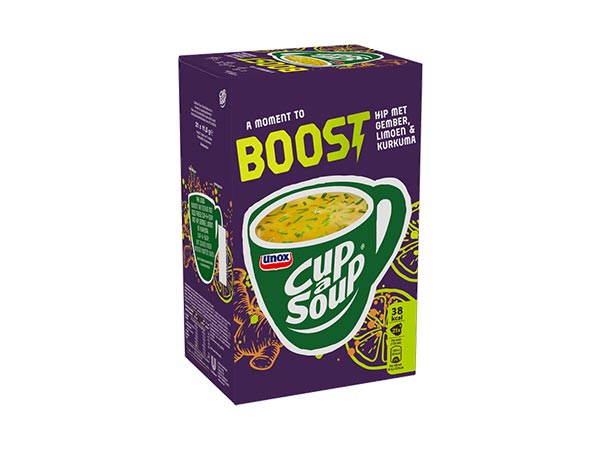 CUP A SOEP BOOST KIP 175ML X21ST