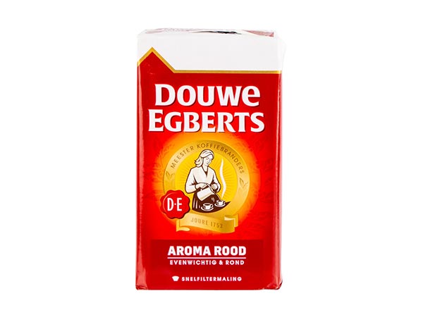 D.E. KOFFIE ROOD SNELFLT 250GR