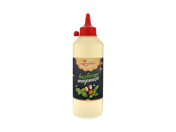 ZAANSE BASILICUM MAYONAISE 500ML