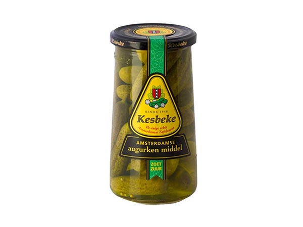 Kesbeke augurken sticks pot 720ml