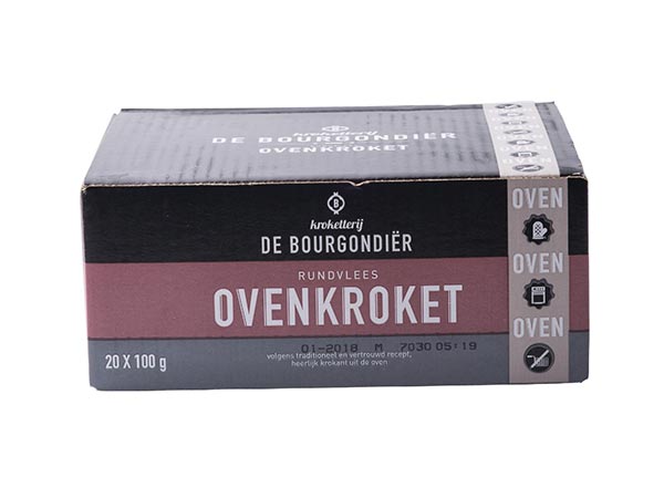 DE BOURGONDIER OVEN KROKET 100GR X20ST