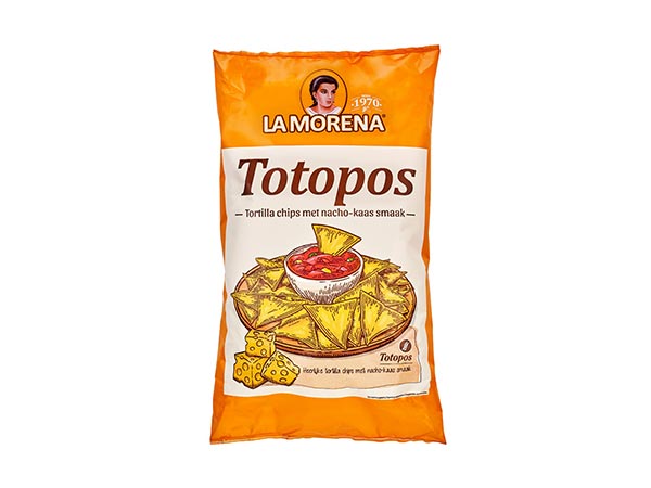 LA MORENA TORTILLA CHIPS MET KAAS 475GR
