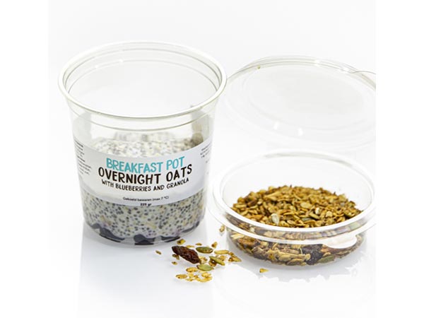 BREAKFAST POT - OVERNIGHT OATS BLUEBERRY