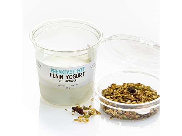 BREAKFAST POT - YOGHURT WITH GRANOLA