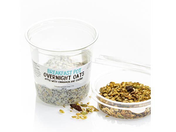 BREAKFAST POT - OVERNIGHT OATS APPLE