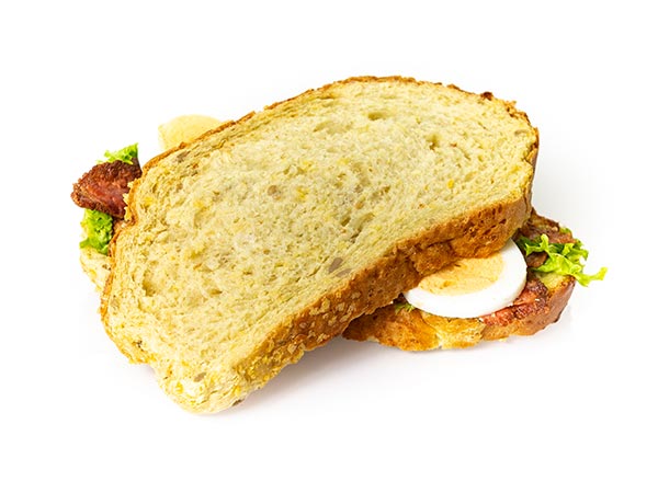 X BC Sandwich mais bacon and egg