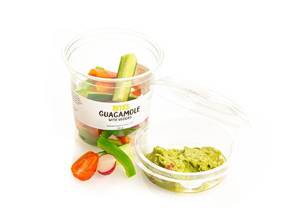 X BC Guacamole with veggies