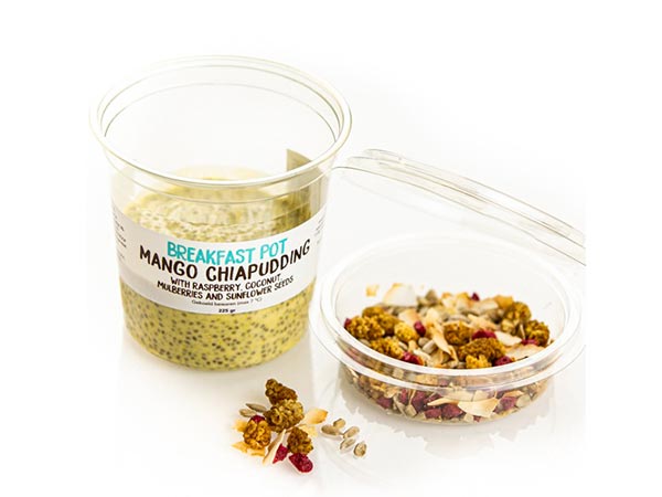 BREAKFAST POT - MANGO CHIAPUDDING